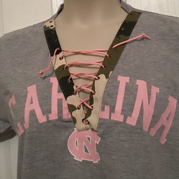 Carolina lace up T-Shirt - Picture 2 of 2